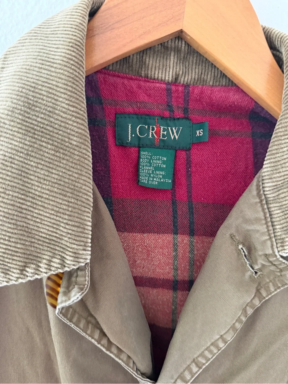 J. CREW 90s Vintage Chore Barn Jacket Oarsman Outdoors Canvas Coat